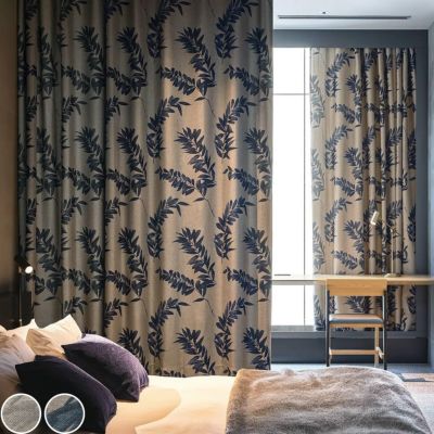 ローラアシュレイ 遮光 洗える 花柄 防炎 遮熱 ドレープ カーテン