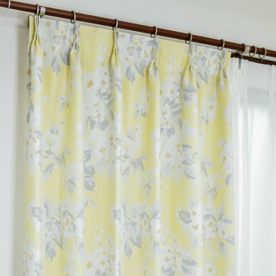 Laura Ashley　レースカーテン　フローラルストライプ Laura Ashley レースカーテン フローラルストライプ